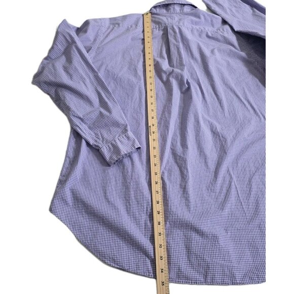 Ralph Lauren Shirt Mens XLT Multicolor Plaid LS Pony Button Down Classic Cotton - Picture 7 of 15